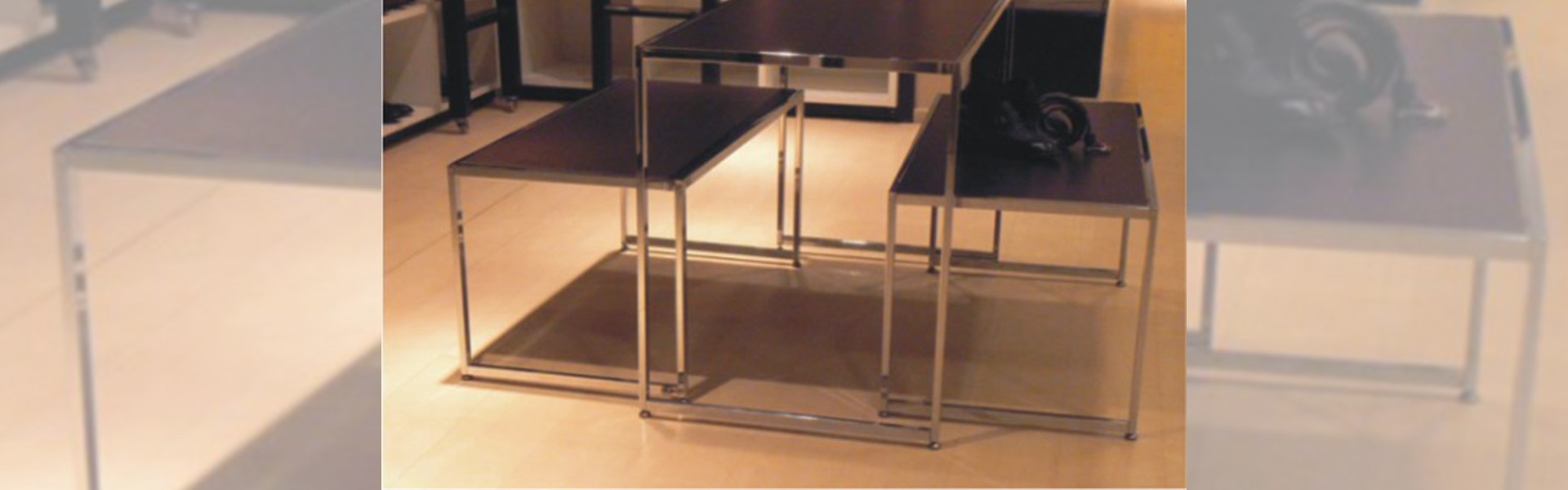 Stainless Steel Coffee Table
